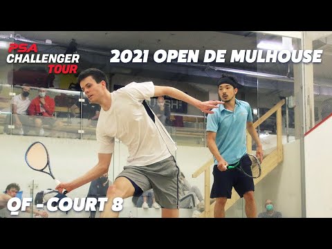 Live Squash: Open de Mulhouse 2021 - QF - Court 8