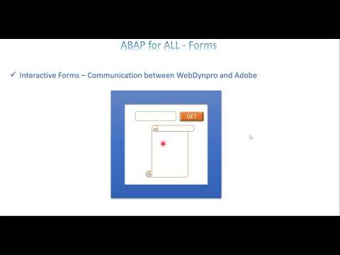 Video 8: ABAP For ALL - Adobe Interactive Part 2