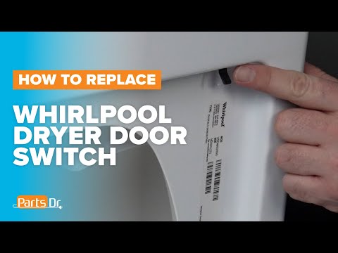 Dryer not starting? Replace the Door Switch on your Whirlpool Maytag Amana Dryer part # WP3406107