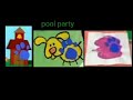Blue S Clues How To Draw 3 Clues From Pool Party