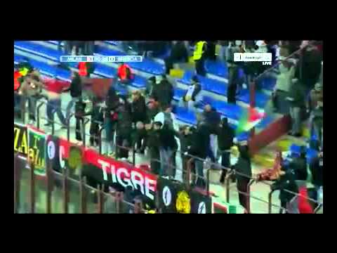 Zlatan Ibrahimovic Beautiful Goal - AC Milan 3-0 Brescia [4/12/10]