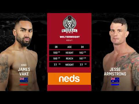 ETERNAL 68 - JAMES VAKE VS JESSE ARMSTRONG - MMA FIGHT VIDEO