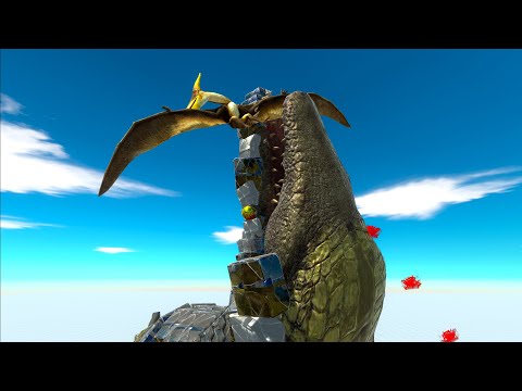 MOSASAURUS vs EVERY UNIT - Animal Revolt Battle Simulator ARBS