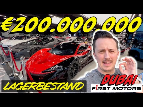F1RST MOTORS | Dubai's neuster und krassester Autohändler mit 200 Millionen Euro Lagerbestand