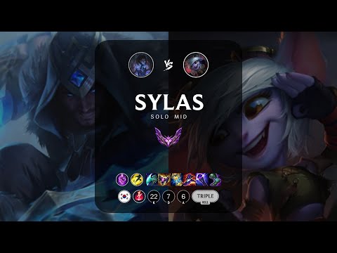 Sylas Mid vs Tristana - KR Master Patch 13.17