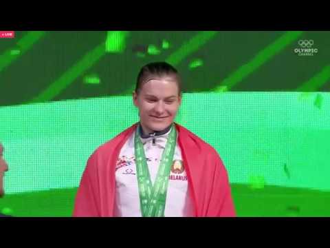 Дарья Наумова (BLR) - Women 81kg, IWF World Championships, Ashgabat 2018