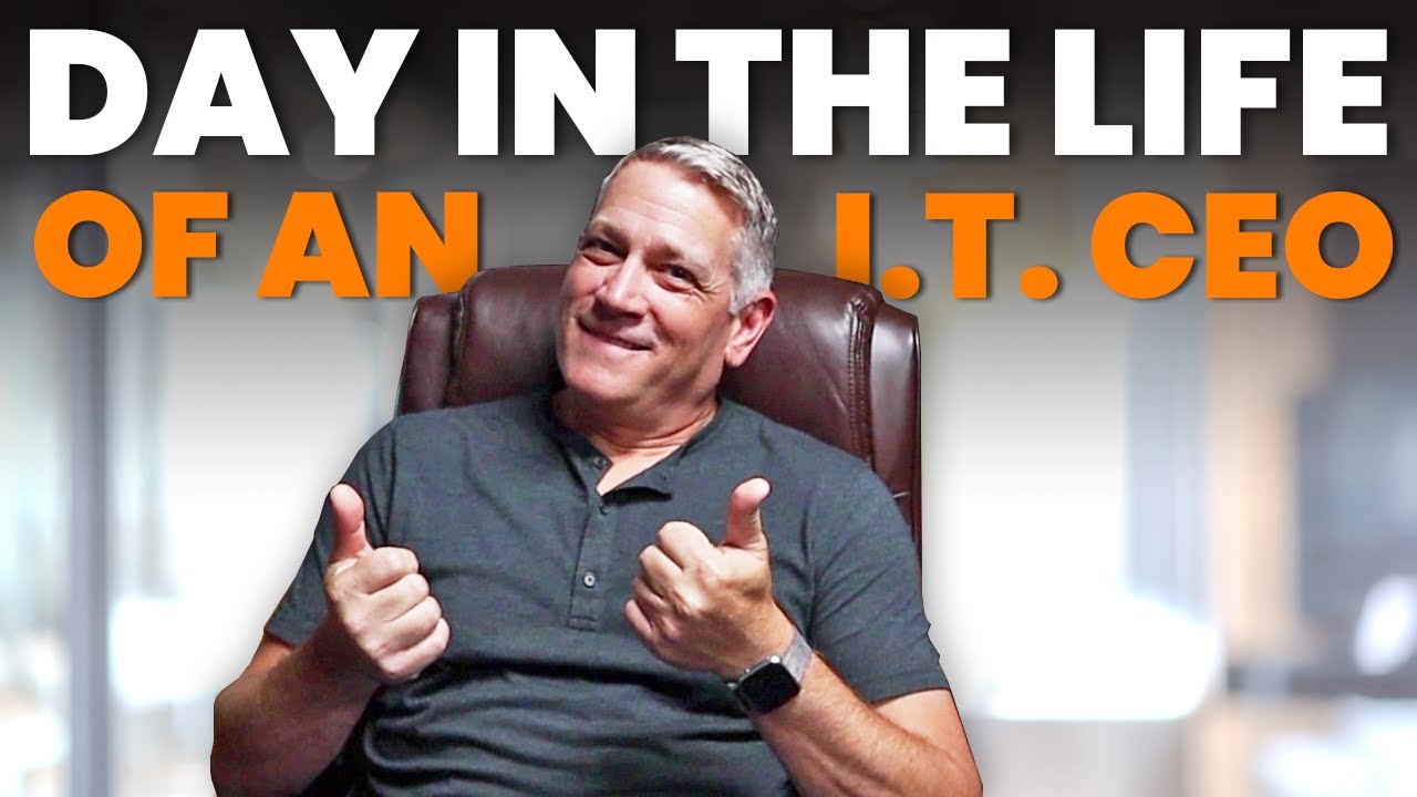A Day in the Life of an I.T. CEO