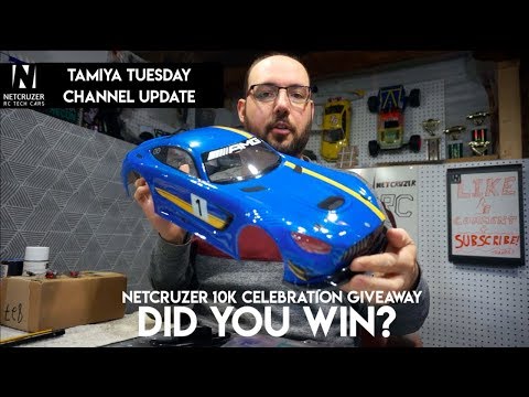 WINNERS ANNOUNCED! Plus Tamiya Tuesday and a Channel Update - Netcruzer RC