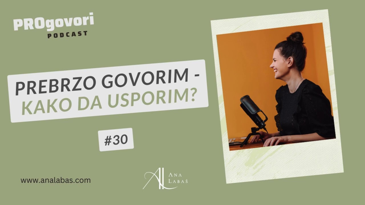 Kako usporiti tijekom javnoga nastupa?