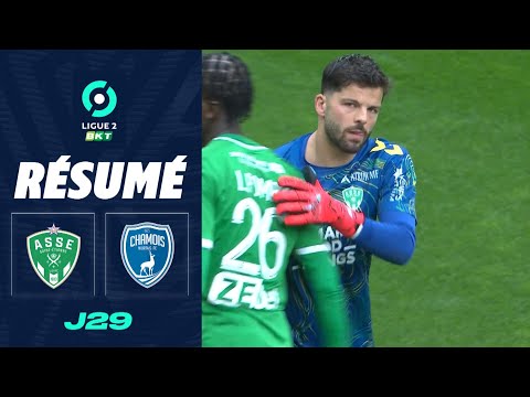 AS SAINT-ÉTIENNE - CHAMOIS NIORTAIS FC (2 - 0) - Résumé - (ASSE - CNFC) / 2022-2023