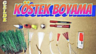 Çapari Kösteği Ne ile Nasıl Boyanır  Hangi Malzemeler Kullanılır  Nelere dikkat edilmeli.