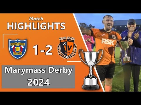 Irvine Meadow 1 : Irvine Vics 2 - Marymass Derby - 23rd August 2024