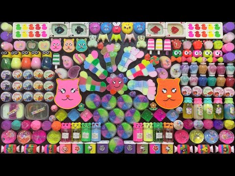 MIXING ALL MY STORE BOUGHT SLIME AND PUTTY SLIME TOGETHER !  Satisfying Slime Videos #1368