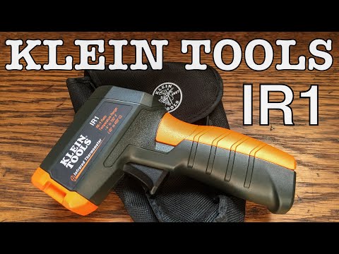 Klein Tools IR1 Infrared Laser Thermometer Review and Test
