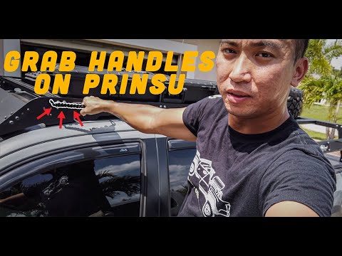 Grab Handles for your Tacoma Prinsu Roof Rack