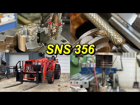 Saturday Night Special 356: NPT Fittings, Knurling, Tractor