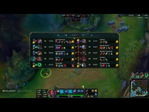fonRizer's Lucian AD Gameplay - Lucian vs Xayah Season 7.14