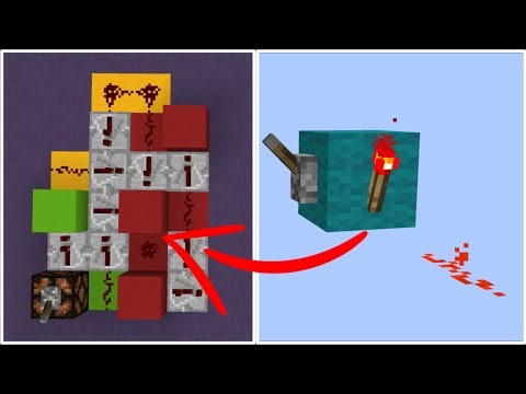 Redstone Torch Made Out Of Repeaters??? [Redstone Challenge]