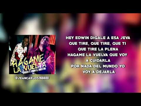 Edwin El Maestro Ft Zaider - Hagame La Vuelta (Letra) ORIGINAL MIP