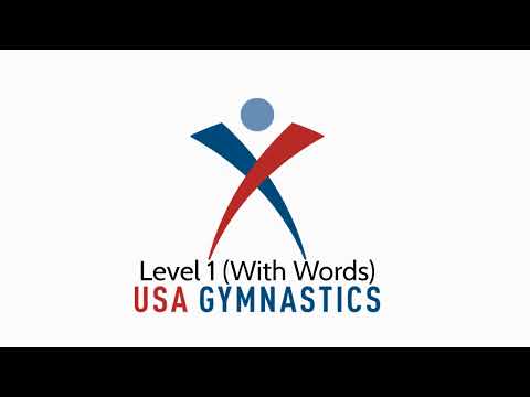 USAG Level 1 Floor Music | With Words | 2021 - 2029