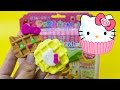 Hello Kitty Play Doh waffle How to make Playdough Doughnuts DIY ハローキティ キャラクター サンリオ Dough