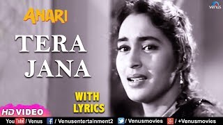 Tera Jana Dil Ke Armano Ka Lut Jana Lyrics - Anari