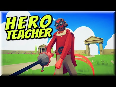 🗡️Hero Teacher vs EVERY FACTION - Totally Accurate Battle Simulator TABS
