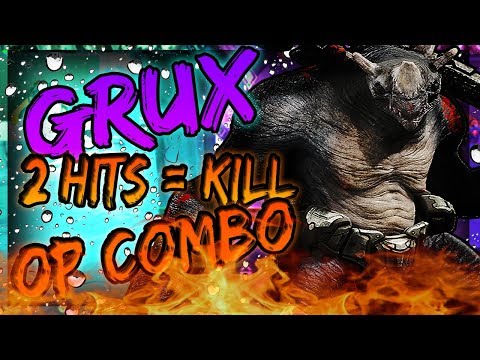 Paragon GRUX JUNGLE GAMEPLAY BUILD- LEARN HOW TO KILL ANYONE IN SECONDS 500 DAMAGE