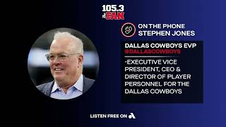 Stephen Jones on 105.3 The Fan | Dallas Cowboys 2024