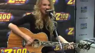 Taylor Swift - Hey Stephen Acoustic Live (at Z100)