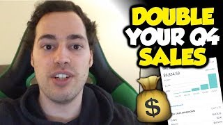 Double Your Q4 Dropshipping Sales With This One Trick