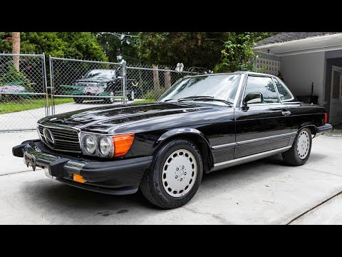 1989 Mercedes-Benz 560 SL Walk-around Video