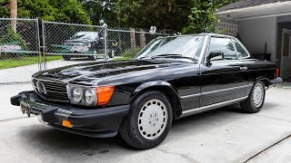 Video Thumbnail for 1989 Mercedes-Benz 560SL