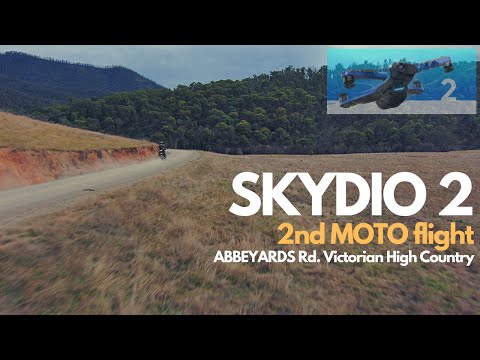 SKYDIO 2 - Cinematic MOTO Flight - VICTORIAN HIGH COUNTRY