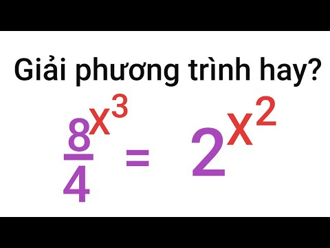 Phương trình mũ ||