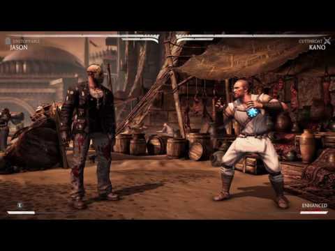 MKX - Jason (Unstoppable) Corner Combos + Safe Punishment (d,d,3) Setup!