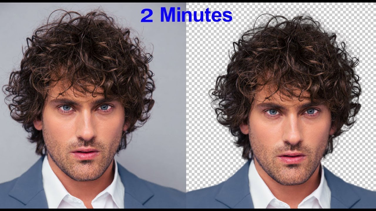 How to Remove a Background from Hair in Photoshop CS6 - video 2