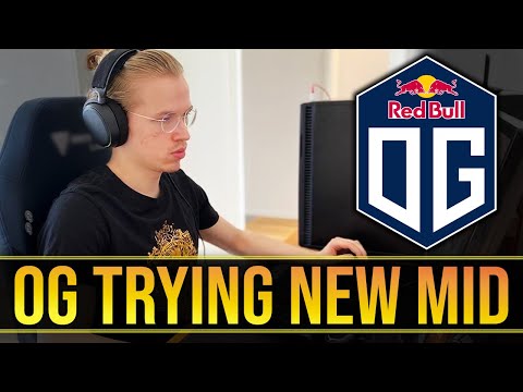 Topson practicing New Hero in Mid Lane for OG DOTA 2
