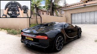 Bugatti Chiron - Forza Horizon 5 (Steering Wheel logitech g920) Gameplay