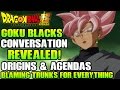 Dragon Ball Super Goku Black S Conversation Revealed Origins Agenda Blaming Trunks