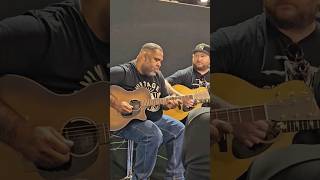 Josh Smith &amp; Kirk Fletcher acoustic blues jam at NAMM 2024 😎 🎸 #kirkfletcher #joshsmith #guitar