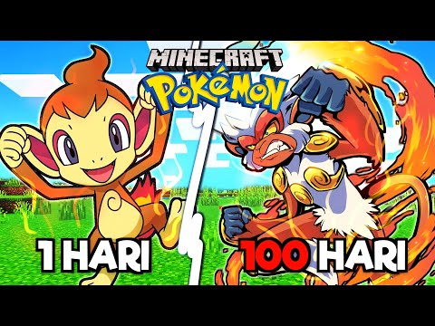 Insane Mafia Keju Adventure - 100 Days in Minecraft But Pokemon Survival Pixelmon!