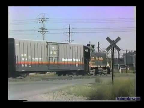 Classic Railroad Series 951 - SLC switching moves, 1985 Part 1 of 2.