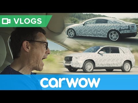 New Mercedes CLS and GLE 2018 – I caught prototypes testing! | Mat Vlogs