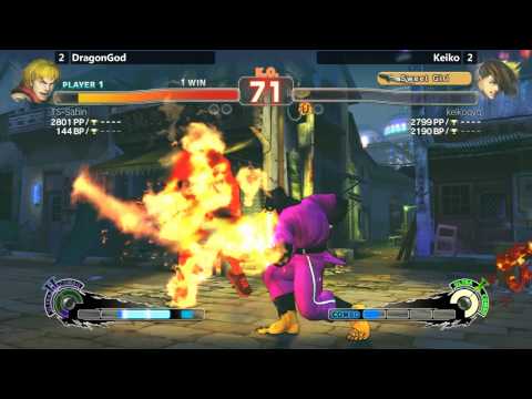 USF4 After Hours Ep. 70 - DragonGod vs KeikoQvQ [720p/60fps]