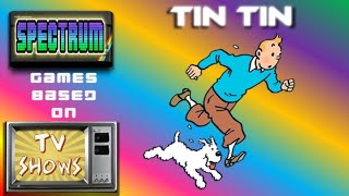 Tintin To The Moon 🚀🌕 | 🕹Spectrum Games Based On TV Shows 📺 8️⃣7️⃣