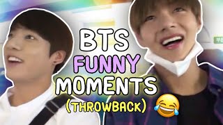 BTS Funny Throwback Moments (compilation)