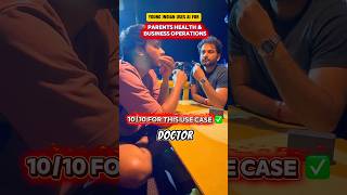 He uses AI VERY Smartly - parents health & business calculations #aitools #chatgpt #aiforhealth