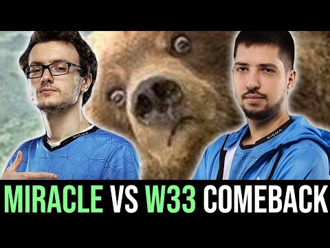 MIRACLE vs w33 — NON-META Picks Comeback
