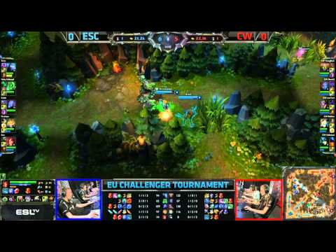 LCS EU Challenger 2013 Tenerife LAN Party: ESC Gaming vs Copenhagen Wolves Game 1 (19.07.2013)